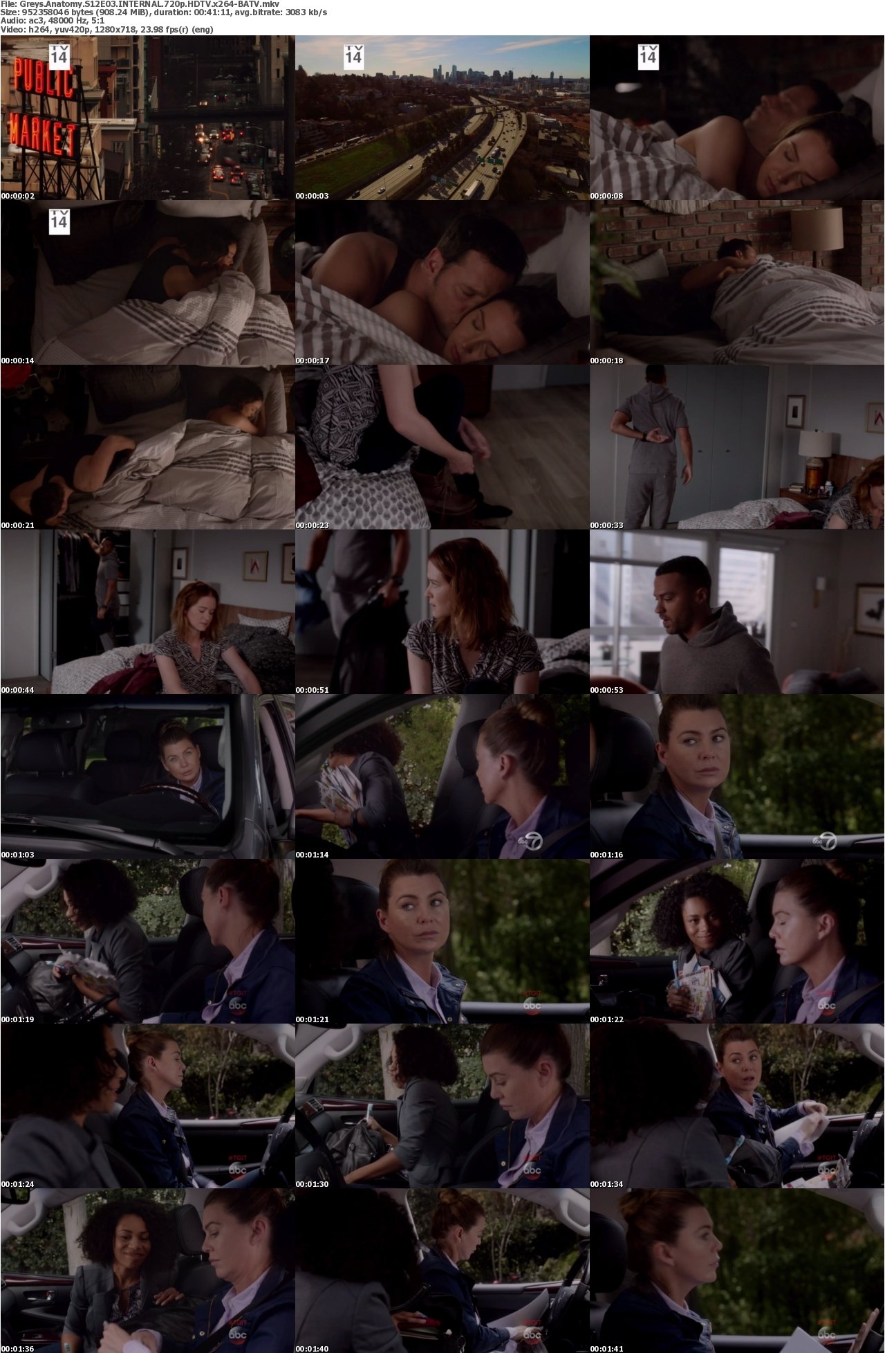 Greys Anatomy S12E03 INTERNAL 720p HDTV x264-BATV