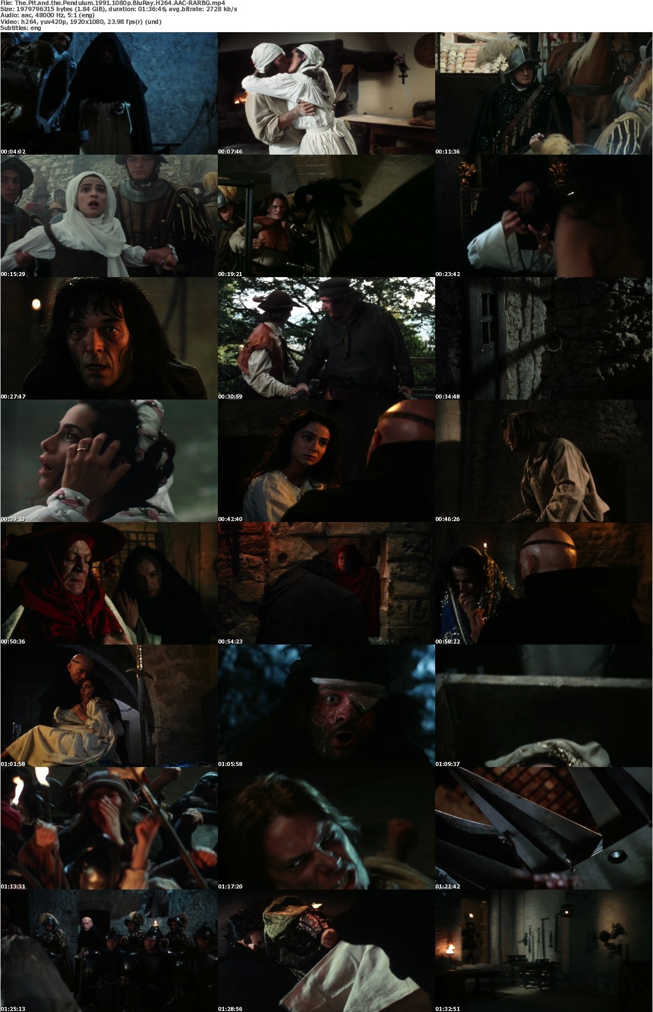The Pit and the Pendulum 1991 1080p BluRay H264 AAC-RARBG