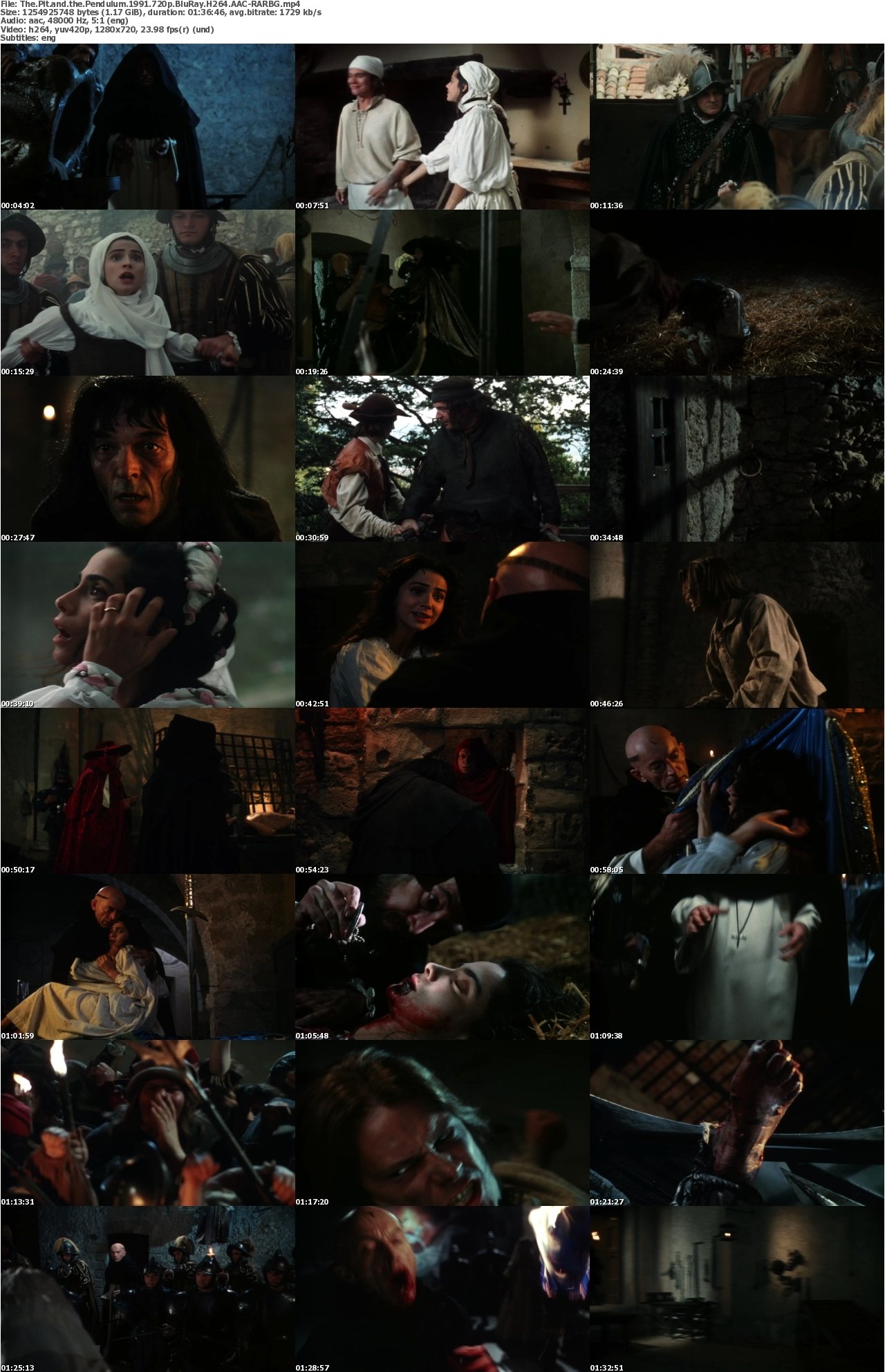 The Pit and the Pendulum 1991 720p BluRay H264 AAC-RARBG
