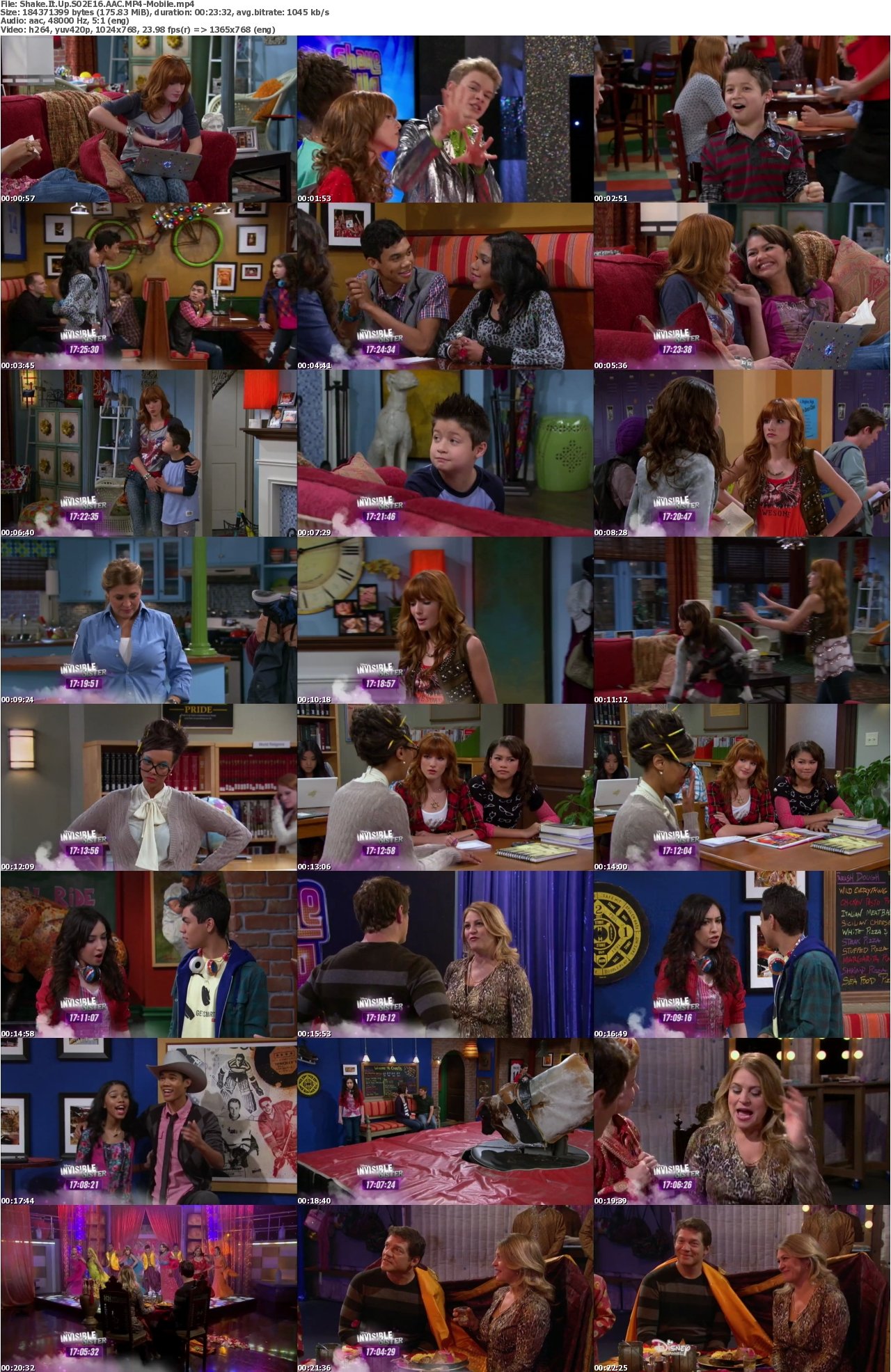 Shake It Up S02E16 AAC MP4-Mobile