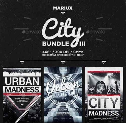 GraphicRiver - City Urban Flyer Bundle