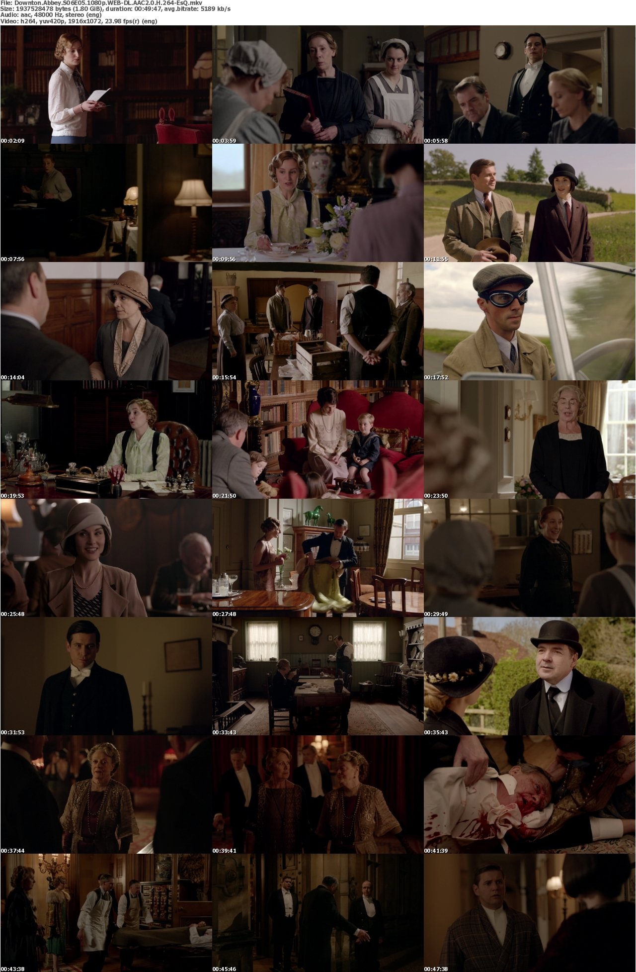 Downton Abbey S06E05 1080p WEB-DL AAC2 0 H 264-EsQ