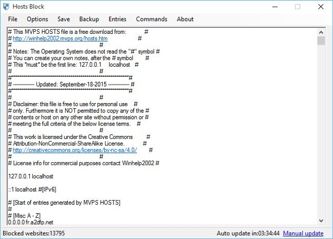  Hosts Block 1.5.1 portable 