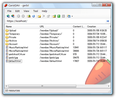 CarotDAV v1.12.1 + Portable