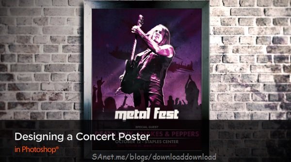 Digital Tutors - Designing a Concert Poster in Photoshop