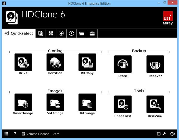 hdclone support