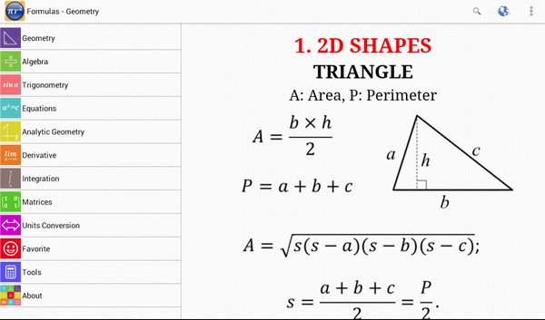 Maths Formulas Free v8.3.3 Ad-free