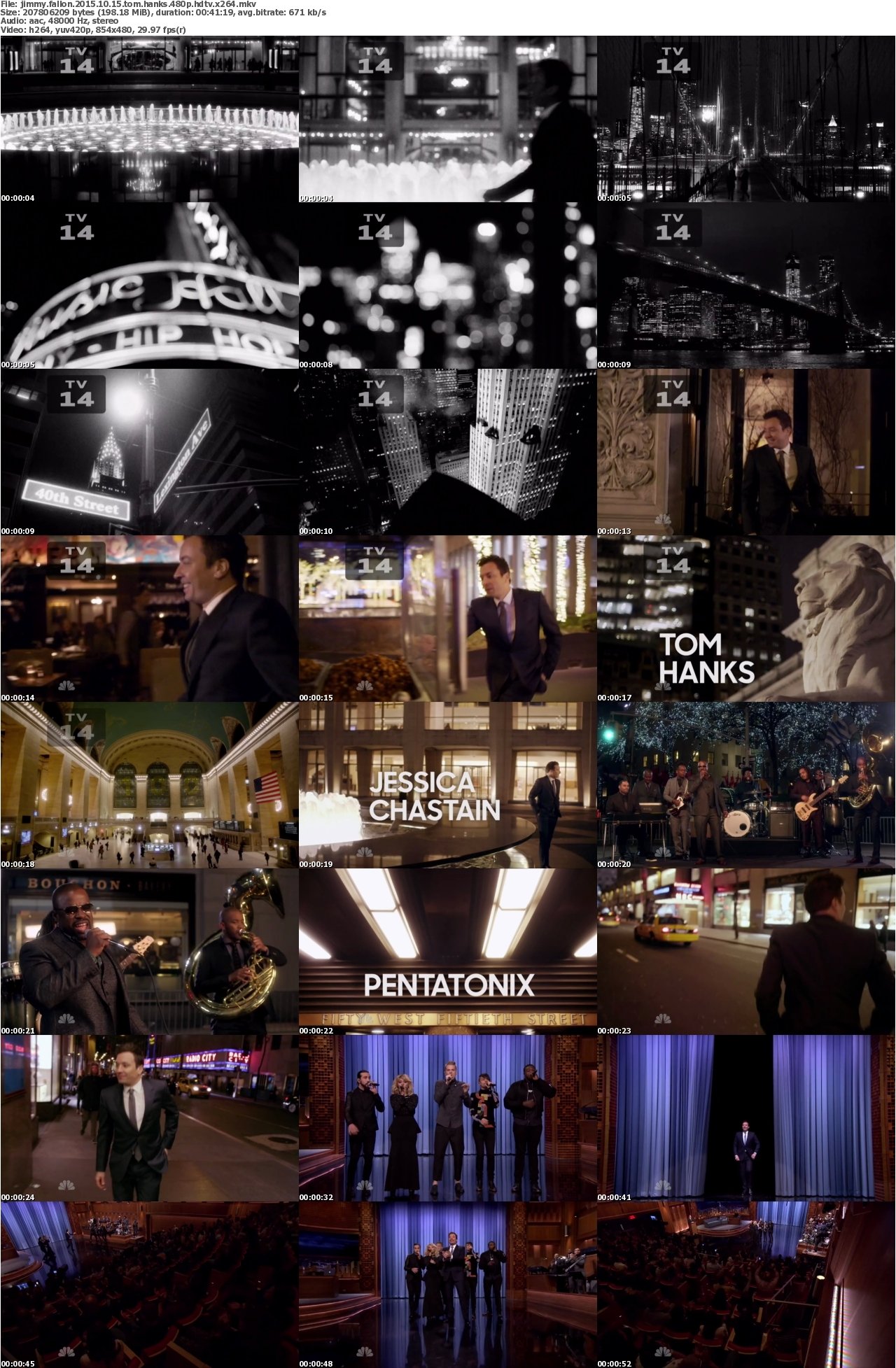 Jimmy Fallon 2015 10 15 Tom Hanks 480p HDTV x264