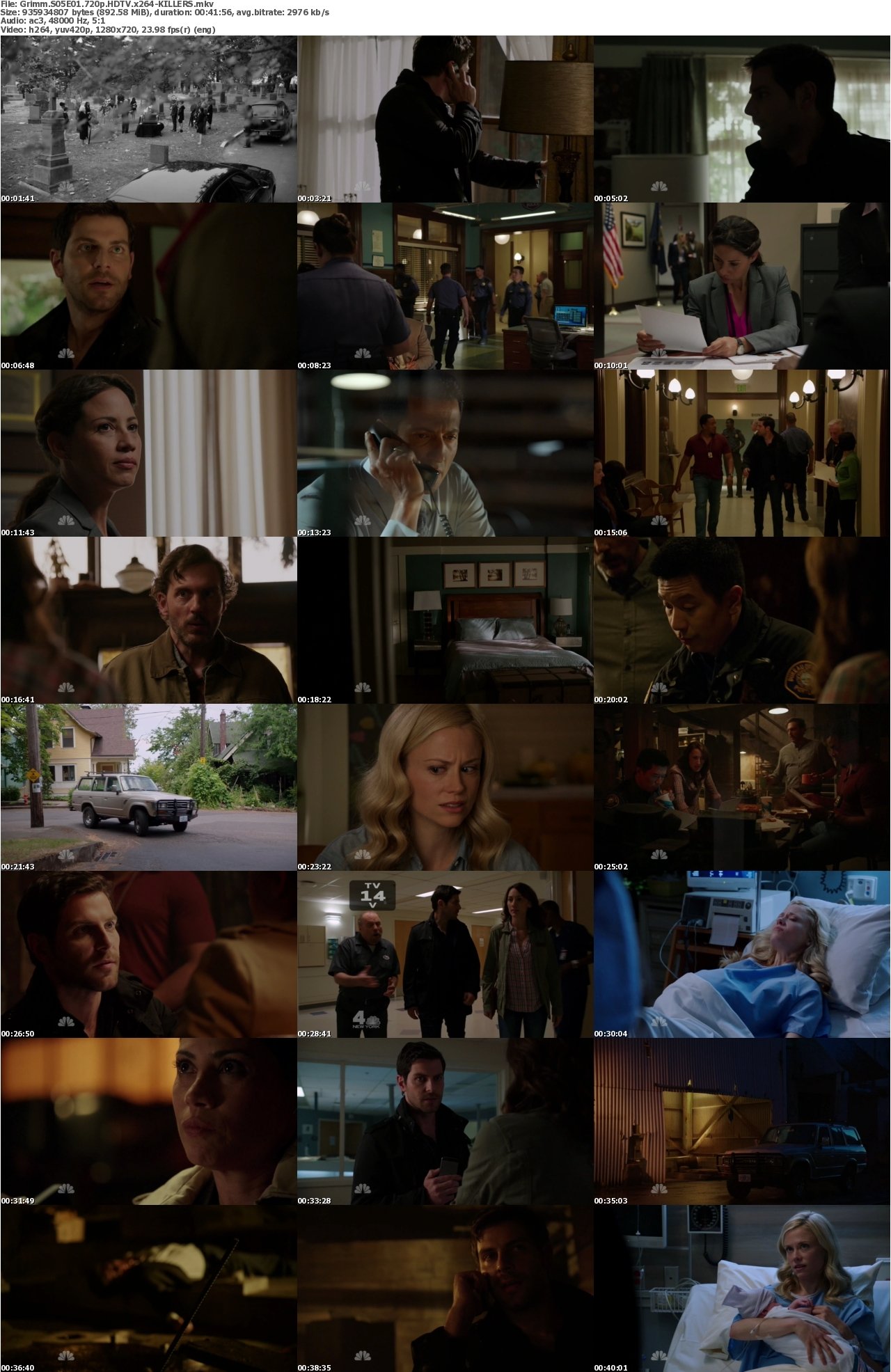 Grimm S05E01 720p HDTV x264-KILLERS