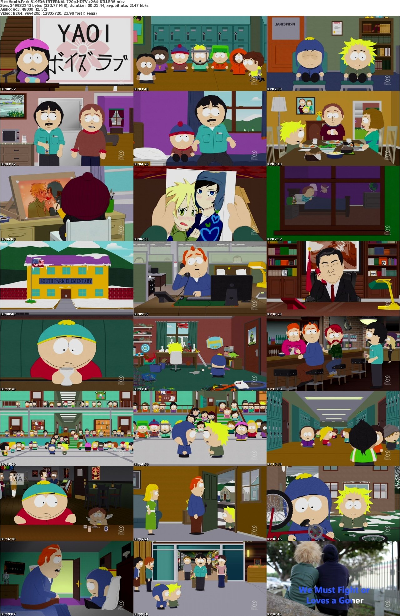 South Park S19E06 INTERNAL 720p HDTV x264-KILLERS