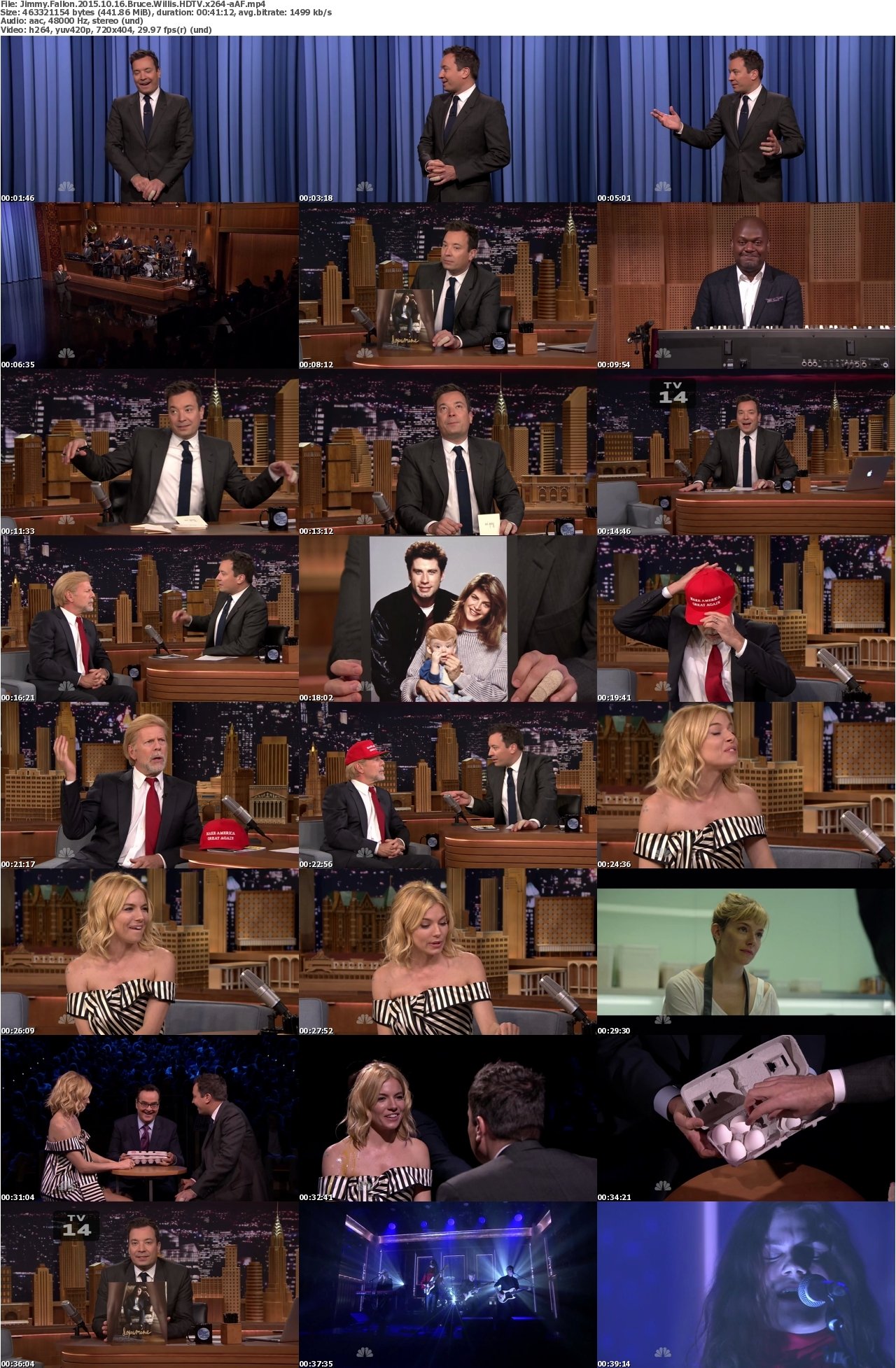 Jimmy Fallon 2015 10 16 Bruce Willis HDTV x264-aAF