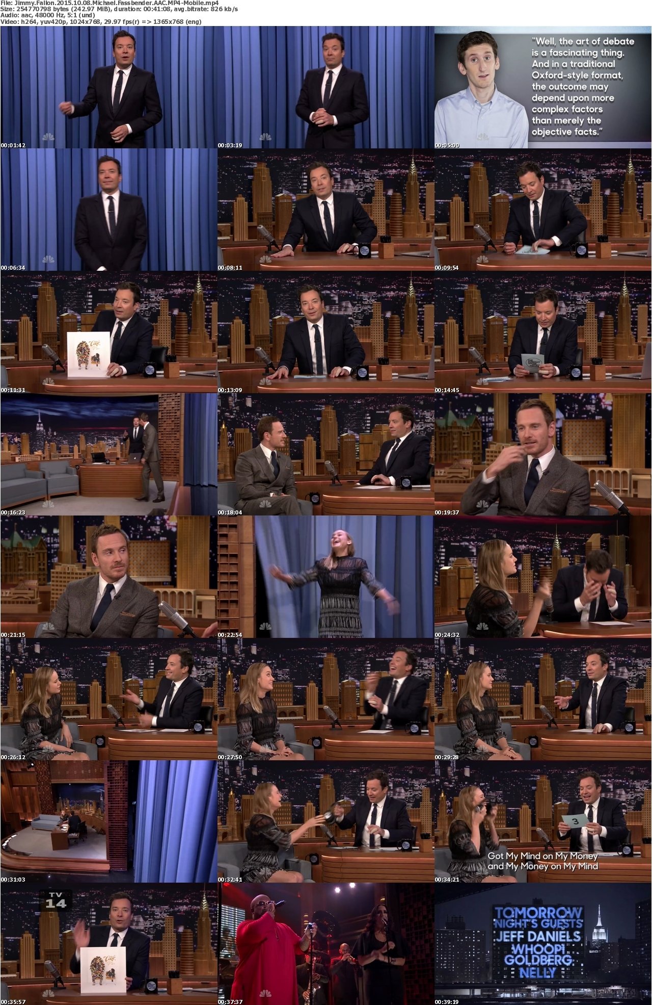 Jimmy Fallon 2015 10 08 Michael Fassbender AAC MP4-Mobile