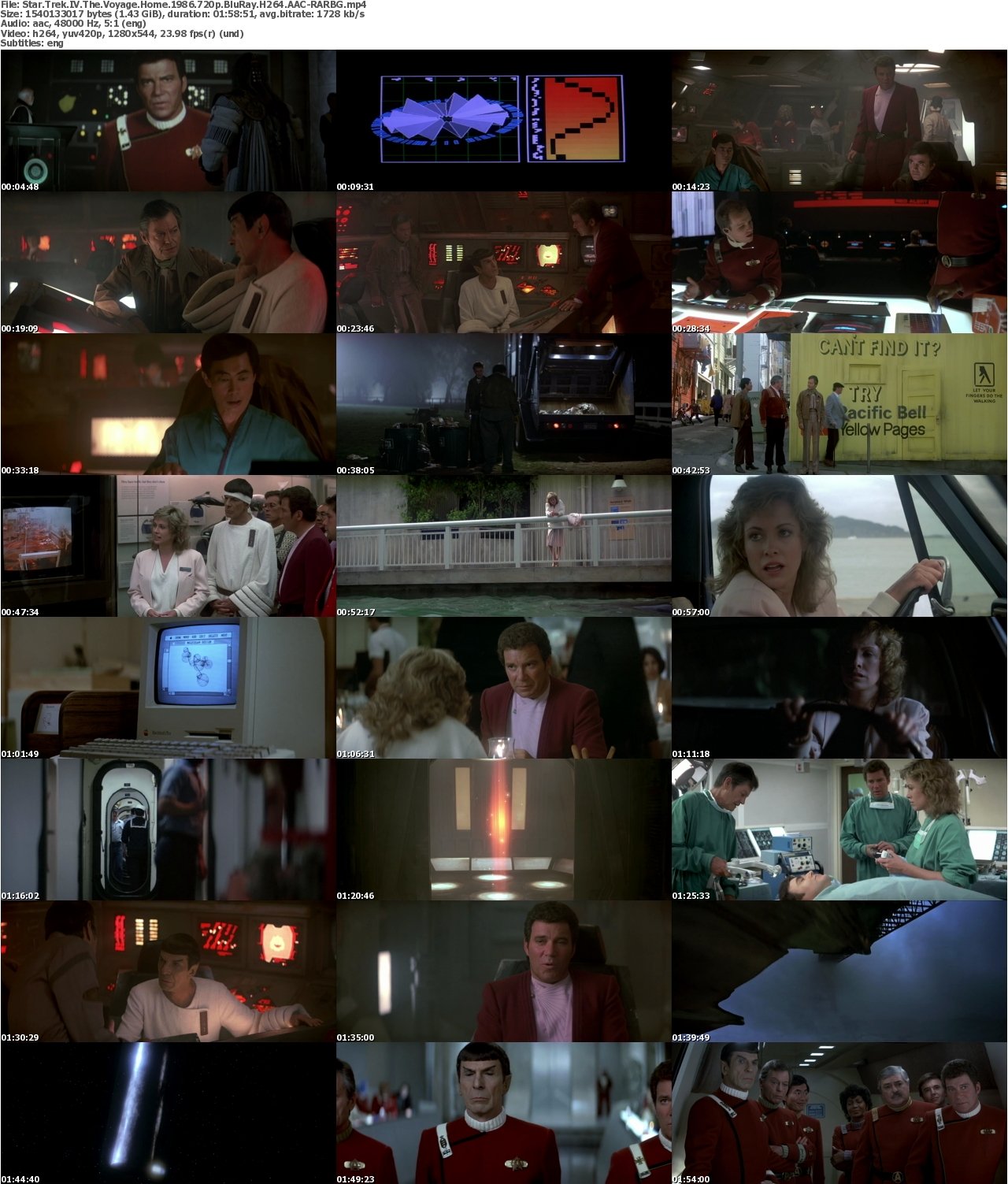 Star Trek IV The Voyage Home 1986 720p BluRay H264 AAC-RARBG