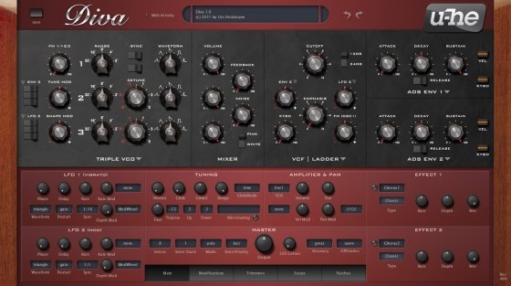 u-he Diva v1.3.1 rev 2746 iNTERNAL