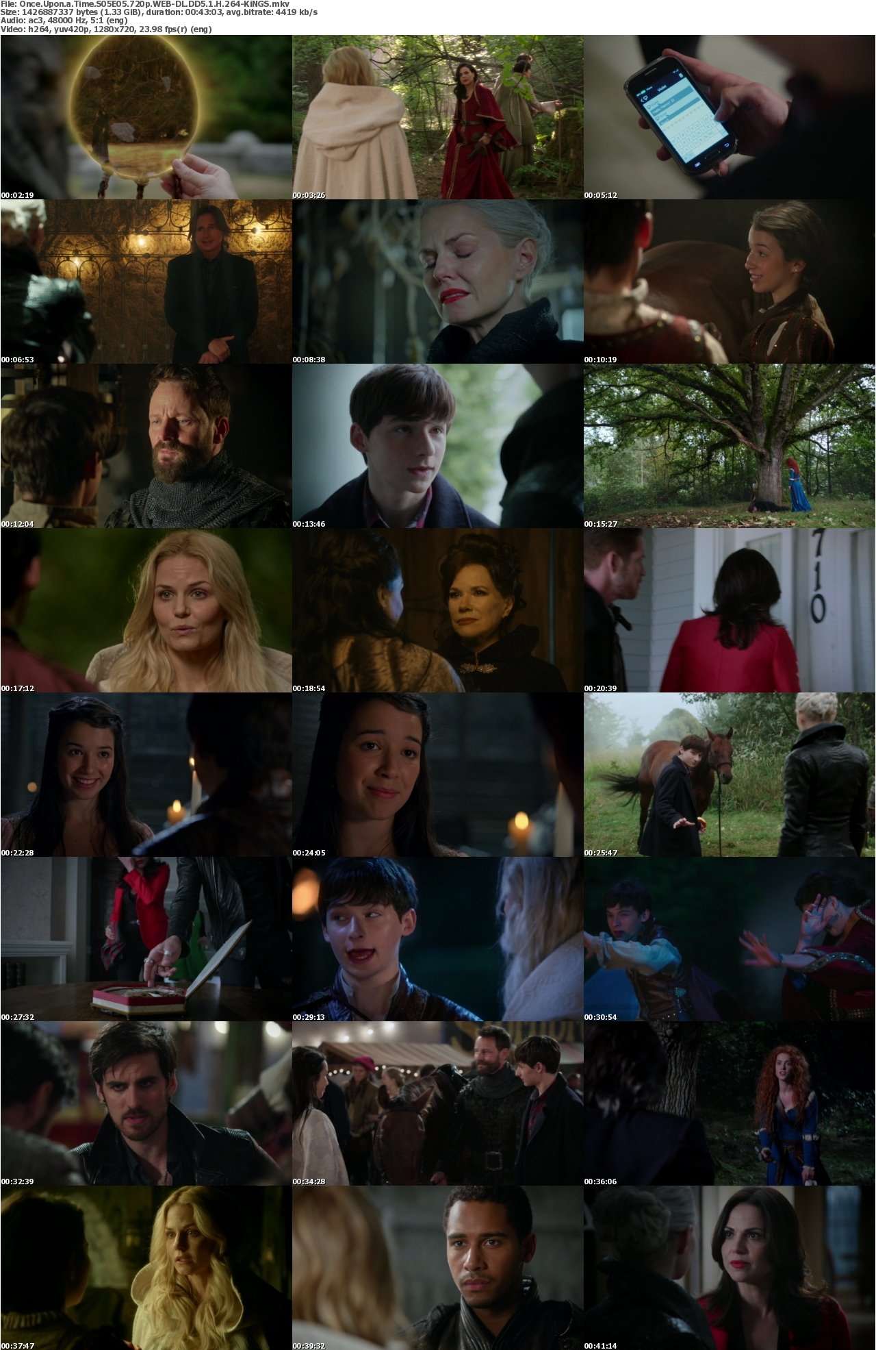 Once Upon a Time S05E05 720p WEB-DL DD5.1 H.264-KiNGS