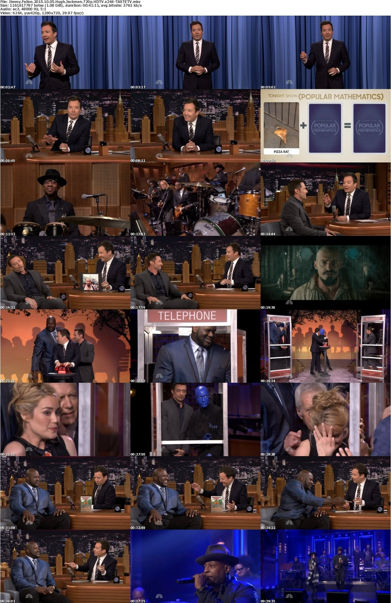 Jimmy Fallon 2015 10 05 Hugh Jackman 720p HDTV x264-TASTETV