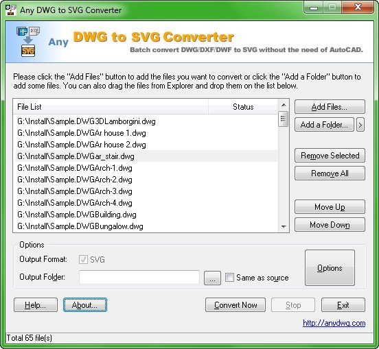 Any DWG to SVG Converter 2015 + Portable
