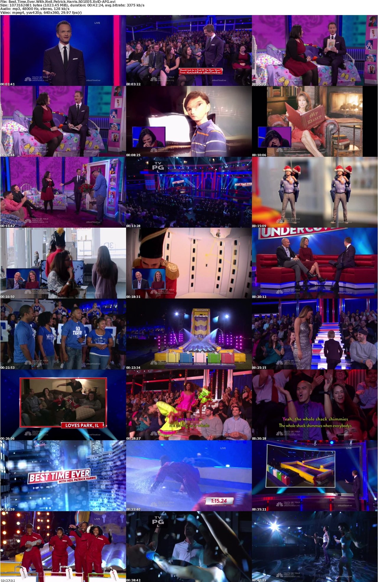 Best Time Ever With Neil Patrick Harris S01E05 XviD-AFG