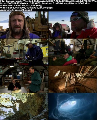 Encounters at the End of the World (2007) 720p BRRip x264 AAC-DiVERSiTY