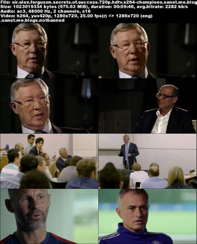 BBC - Sir Alex Ferguson: Secrets of Success (2015) 720p HDTV x264-CHAMPiONS