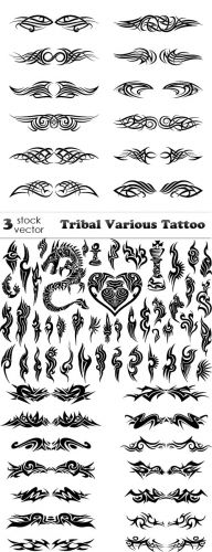 Vectors+-+Tribal+Various+Tattoo