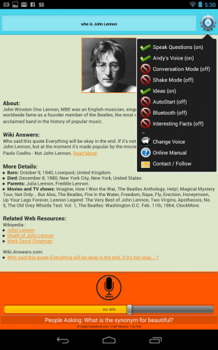 ANDY Voice Assistant (PRO) v12.6x full