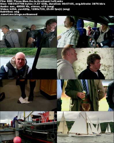 BBC - Three Men Go to Scotland (2010) 720p HDTV x264-MVGroup