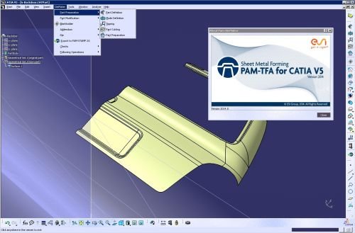 ESI PAM-DIEMAKER + PAM-TFA 2014.0 for CATIA V5 R19-22