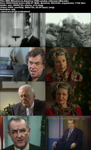 BBC - Wheeler on America: Lyndon Johnson's War (1996) 720p HDTV x264-MVGroup