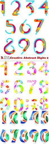 Vectors+-+Creative+Abstract+Digits+2