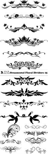 Vectors+-+Ornamental+Floral+Dividers+15