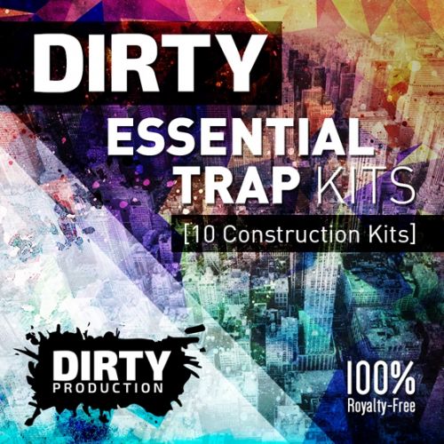 Dirty Production Dirty Essential Trap Kits WAV MiDi-AUDIOSTRiKE