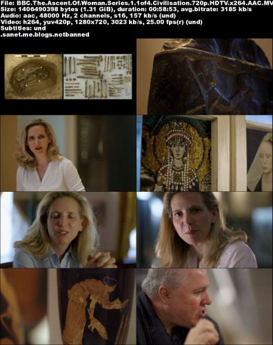 BBC - The Ascent of Woman: Series 1 (2015) 720p HDTV x264-MVGroup
