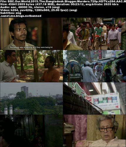 BBC Our World - The Bangladesh Blogger Murders (2015) 720p HDTV x264-MVGroup