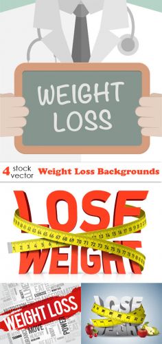 Vectors - Weight Loss Backgrounds