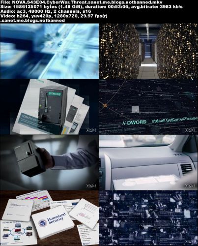 PBS - NOVA: CyberWar Threat (2015) 720p HDTV x264-DHD