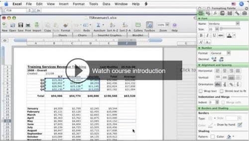 Lynda - Excel 2008 for Mac Essential Training