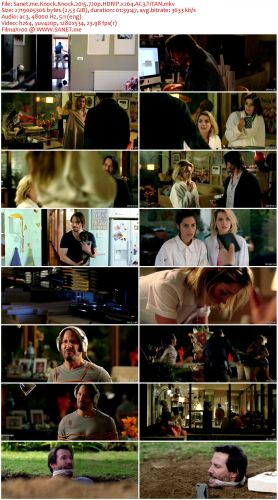 Knock Knock 2015 720p HDRIP x264 AC3 TiTAN