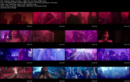 Zedd Ft. Selena Gomez - I Want You To Know (1080p)
