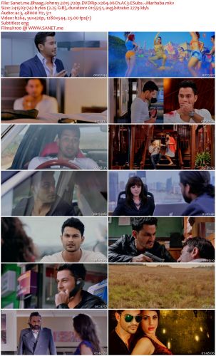 Bhaag Johnny (2015) 720p DVDRip x264 06Ch AC3 ESubs - Marhaba