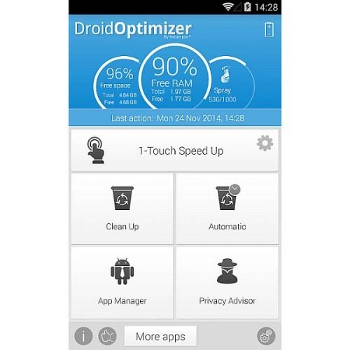 Ashampoo Droid Optimizer 1.1.0 / Screenshot Snap Free 1.2.2