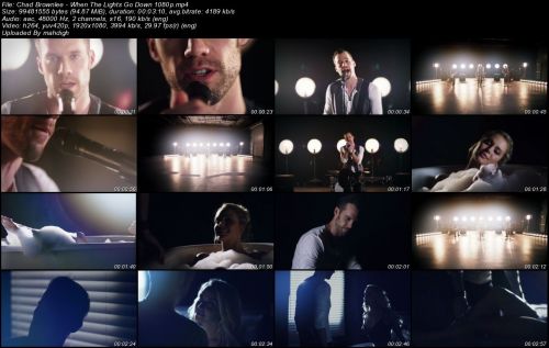 Chad Brownlee - When The Lights Go Down (1080p)