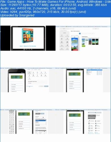 Game Apps - How To Make Games For iPhone, Android, Windows