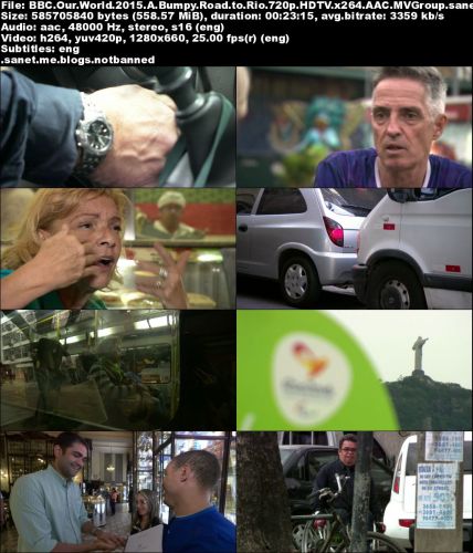 BBC - Our World: A Bumpy Road to Rio (2015) 720p HDTV x264-MVGroup