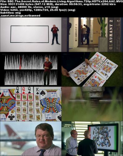 BBC - The Secret Rules of Modern Living: Algorithms (2015) 720p HDTV x264-MVGroup