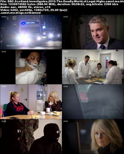 BBC - Scotland Investigates: The Deadly World of Legal Highs (2015) 720p WEBRip h264-spamTV