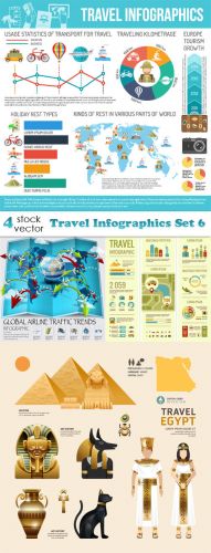 Vectors+-+Travel+Infographics+Set+6