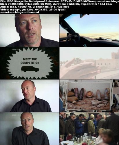 BBC Storyville - Bulletproof Salesman (2008) PDTV XviD MP3-MVGroup