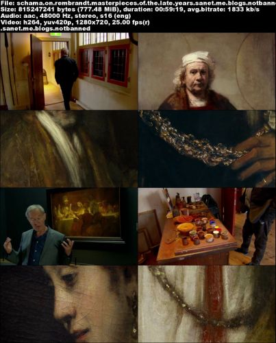 BBC - Schama on Rembrandt: Masterpieces of the Late Years (2014) 720p HDTV x264-MVGroup