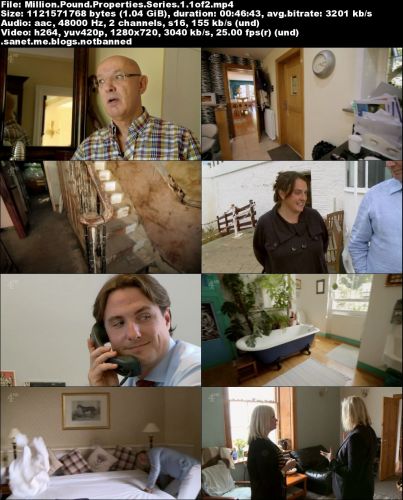Channel 4 - Million Pound Properties: Series 1 (2015) 720p HDTV x264-MVGroup